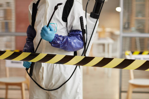 Professional Trauma Scene Cleanup technician working in Lebanon, CT
